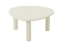 Side Table Bali MDF/PVC White