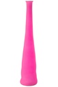 Vase Bottle Glass Neon Pink