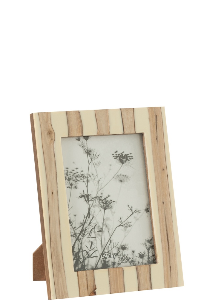 Cadre photo Ibi MDF blanc