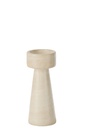 Candleholder Olina Cement Cream Large