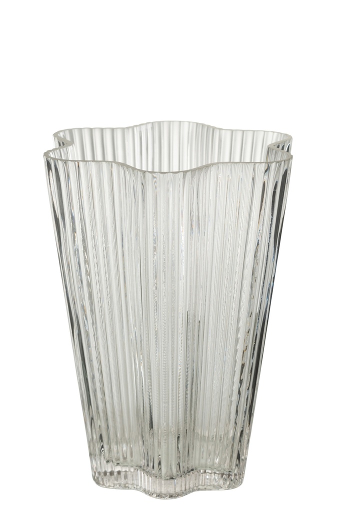 Vase Clara Glass Transparent Small