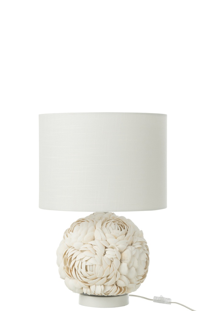 Table Lamp Shell White Small