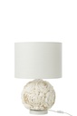 Lampe de table Shell blanche petite