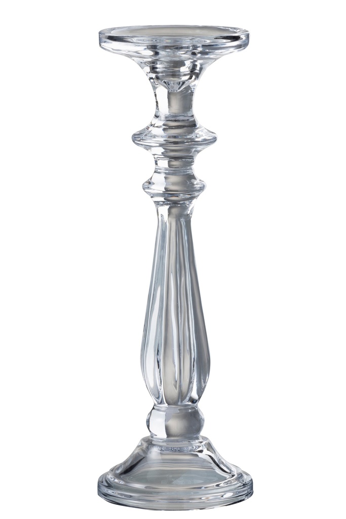 Candlestick/Candle Holder Tibo Glass Transparent