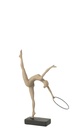 Cerceau de gymnaste sur socle en résine