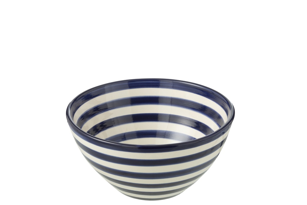Bowl Granada Stripes High Ceramic