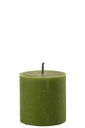 Outdoor Candle Pillar Paraffin Green