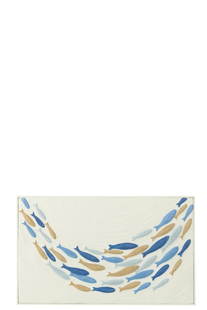 [52521] Décoration murale École de poissons Doli