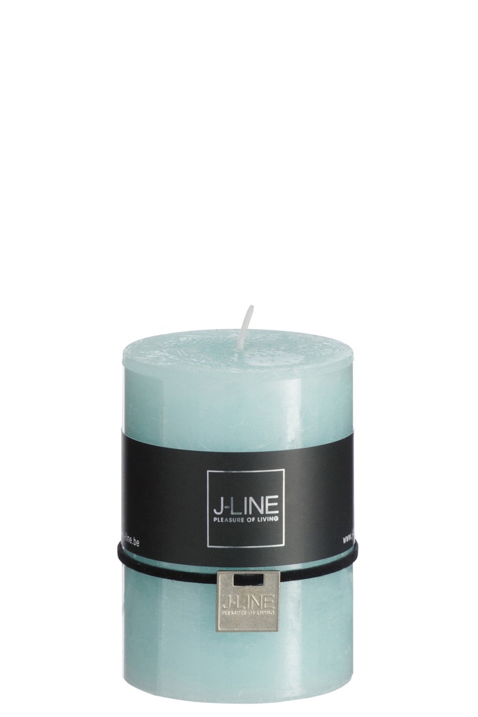 Cylinder Candle Aqua M 39H