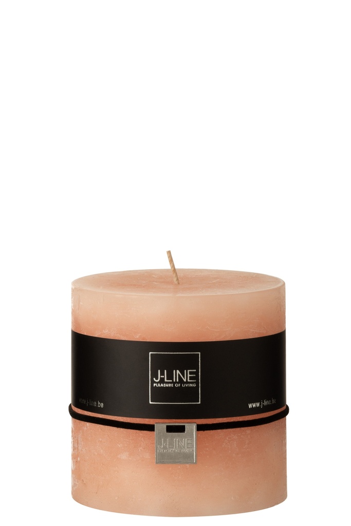 Cylinder Candle Peach 64H