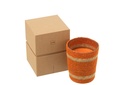 Scented Candle Basket Wax Orange