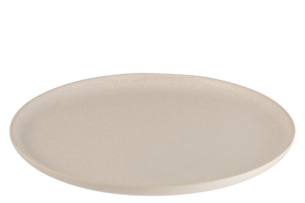 Assiette Marie Céramique Crème Grande