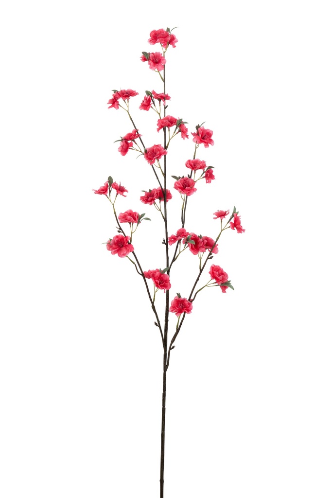 Spray de fleurs artificielles roses