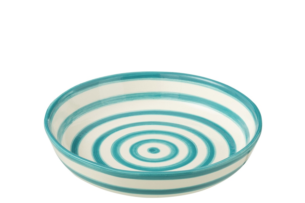 Bowl Granada Stripes Low Ceramic