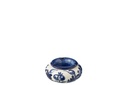 Ashtray Granada Ceramic White/Cobalto Blue