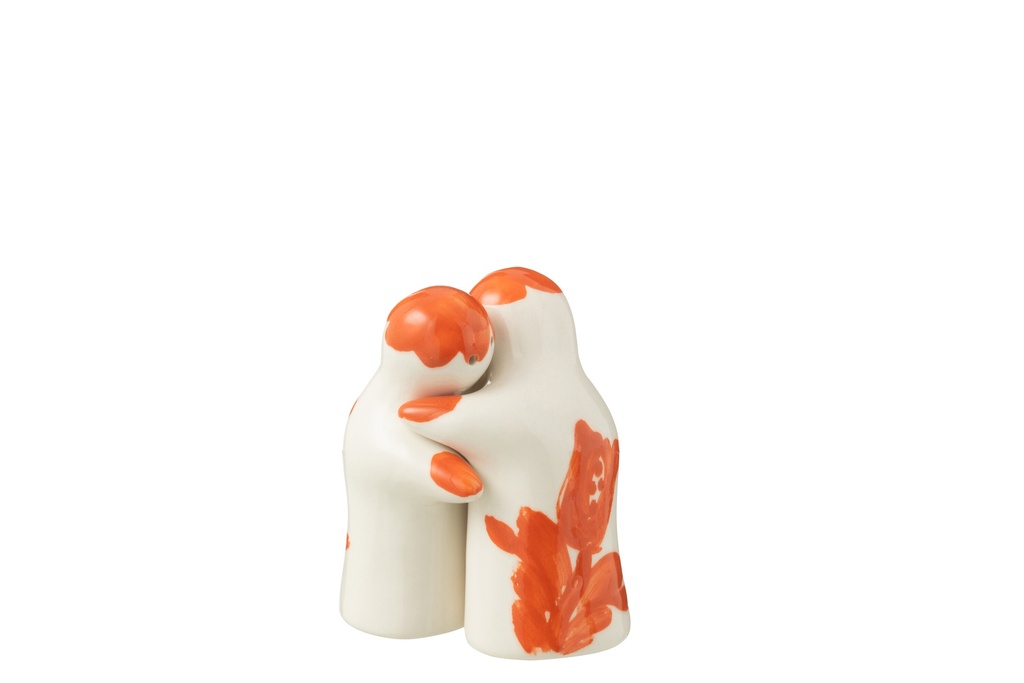 Salt&Pepper Granada Céramique Blanc/Orange