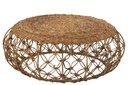 Coffee Table Saucer Iron/Banana Leaf
