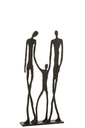Figurine Ensemble Aluminium Noir