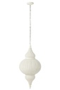 Hanging Lamp Bore Metal White