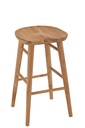 Bar Chair Mika Teak Natural