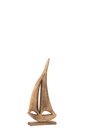 Boat On Base Mango Wood
