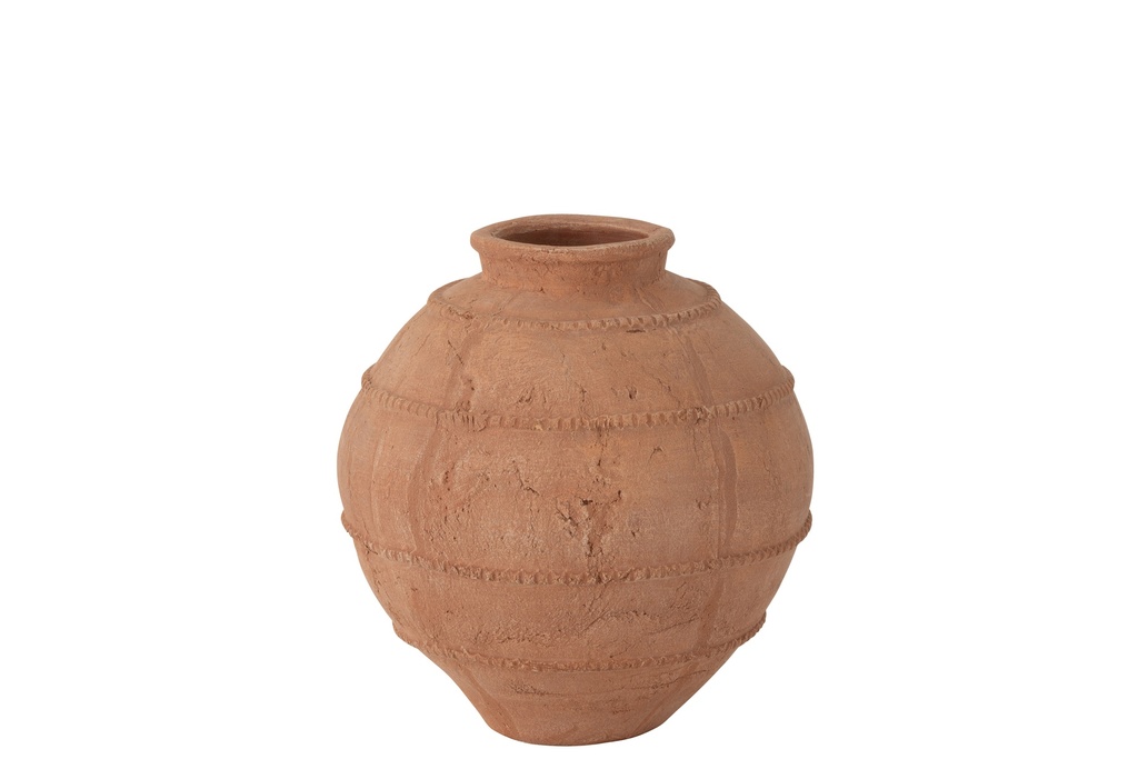 Vase Kaia Round Terracotta