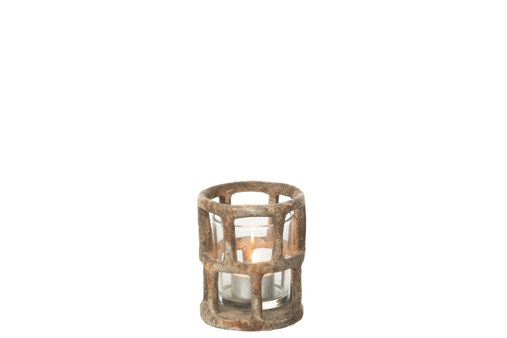 Ouragan Antique Polyrésine/Verre Petit