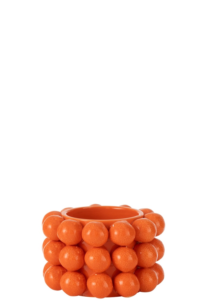 Pot de fleurs Oranges Céramique Orange Petit