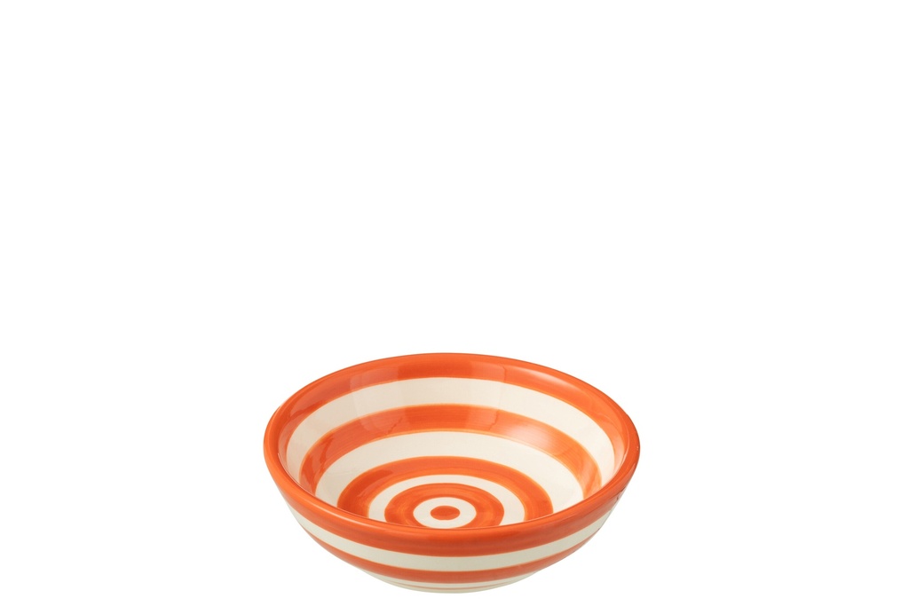 Bowl Granada Stripes Low Ceramic