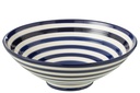 Lebrillo Bowl Granada Stripes Ceramic