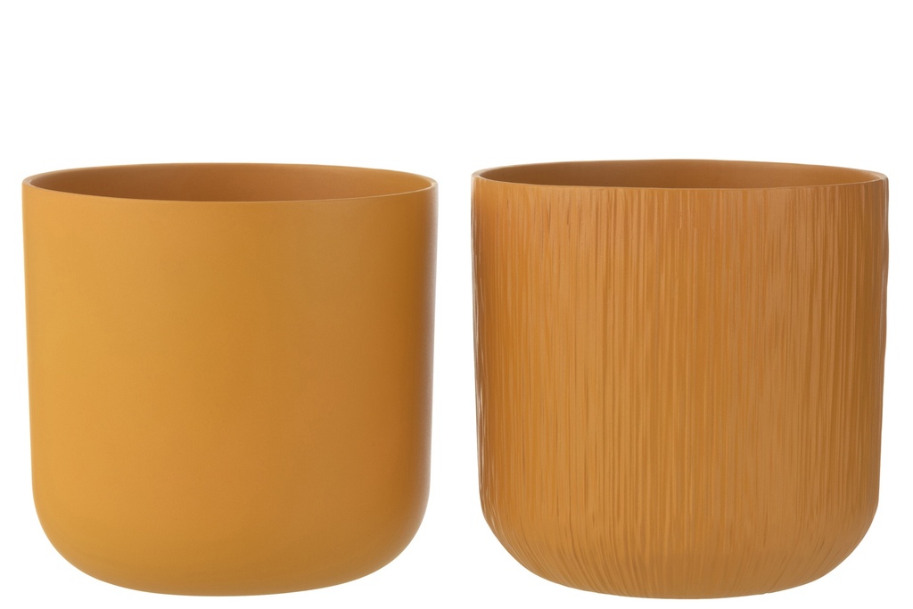 Flowerpot Gen Ceramic Ochre Extra