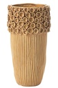 Vase Corail Haute Argile Ocre