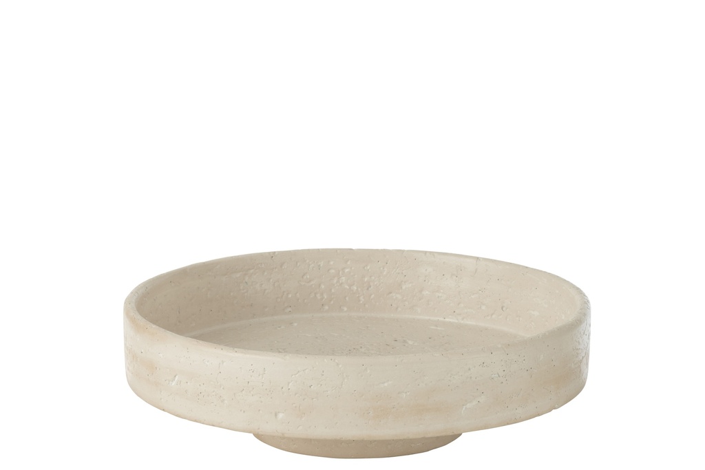 Tray Decorative Olina Cement Cream