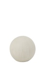 Ball Deco Clay White Small