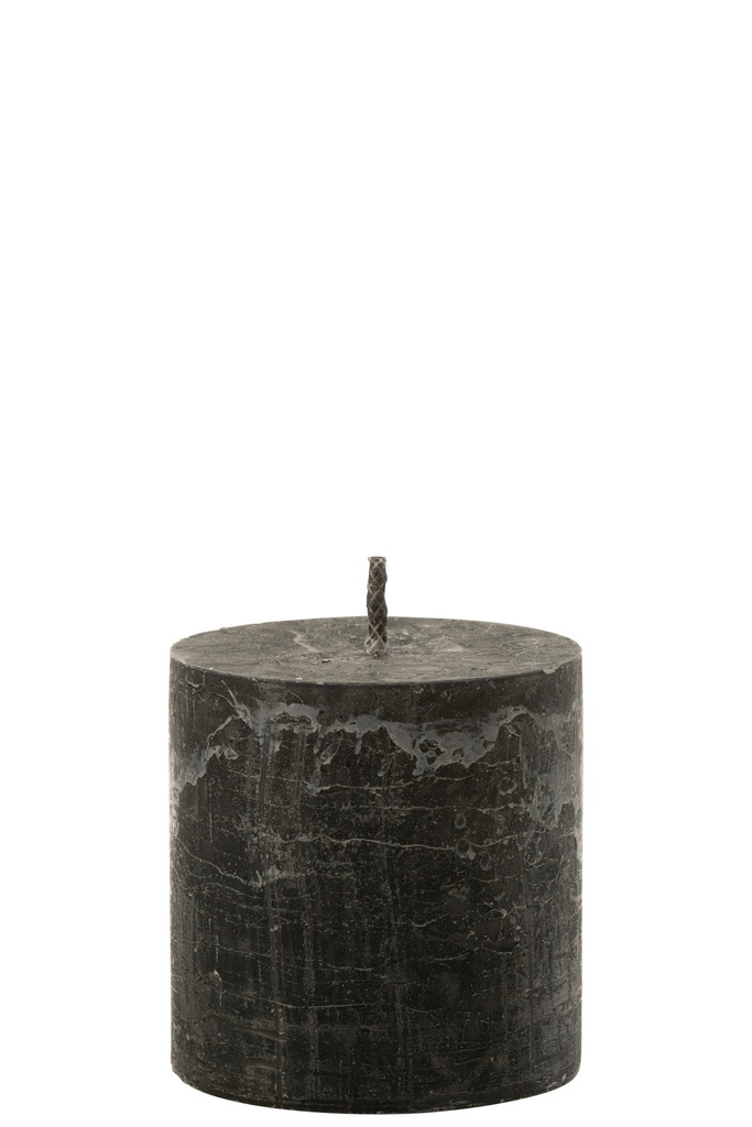 Outdoor Candle Pillar Paraffin Black