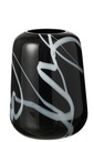 Vase Smoke Effect Narrow Glass