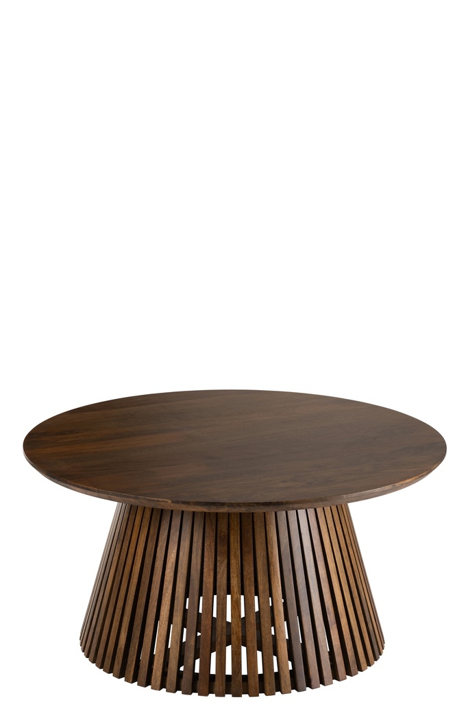Table Vincent en bois de manguier marron