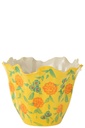 Vase Alegria Flowers Wide Clay
