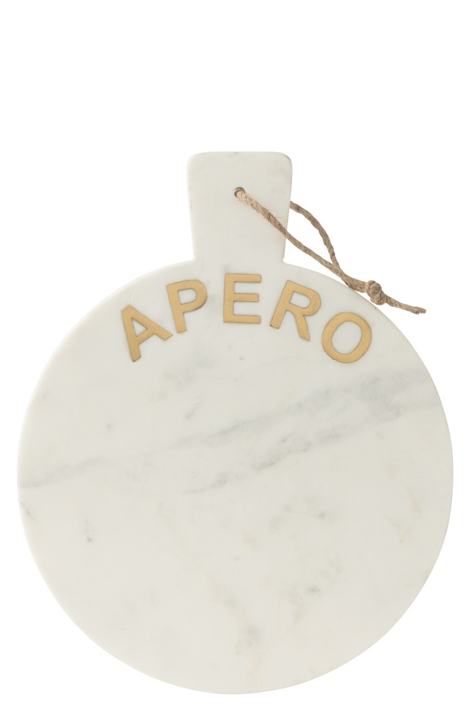Plateau à Fromages Rond Apéro Marbre