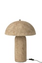 Lampe de table champignon en papier mâché