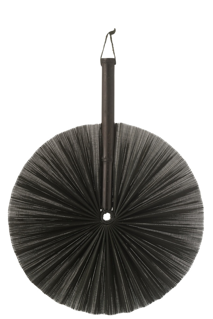 Fan Wall Decoration Round Bamboo