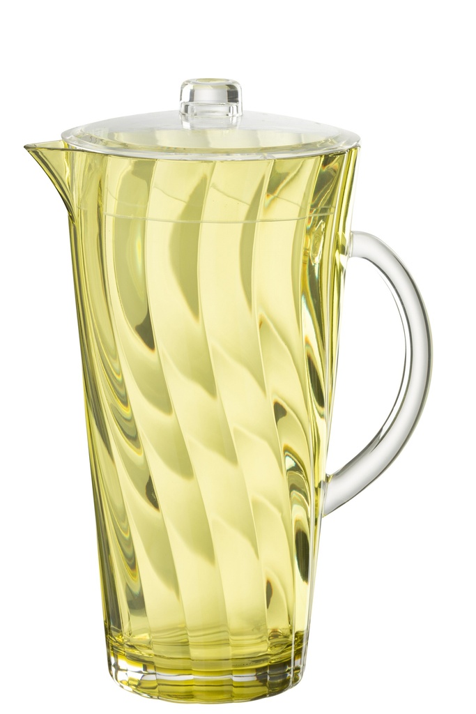 Pichet Wave Plastique Jaune