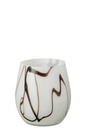 Hurricane Smoke Effect Glass White/Black