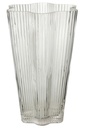 Vase Clara en verre transparent grand format