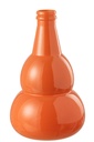 Vase Cocoon Glass Orange