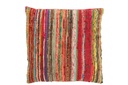 Cushion Chindi Square Cotton/Polyester Mix