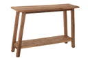 Console Square Recycled Wood Natural