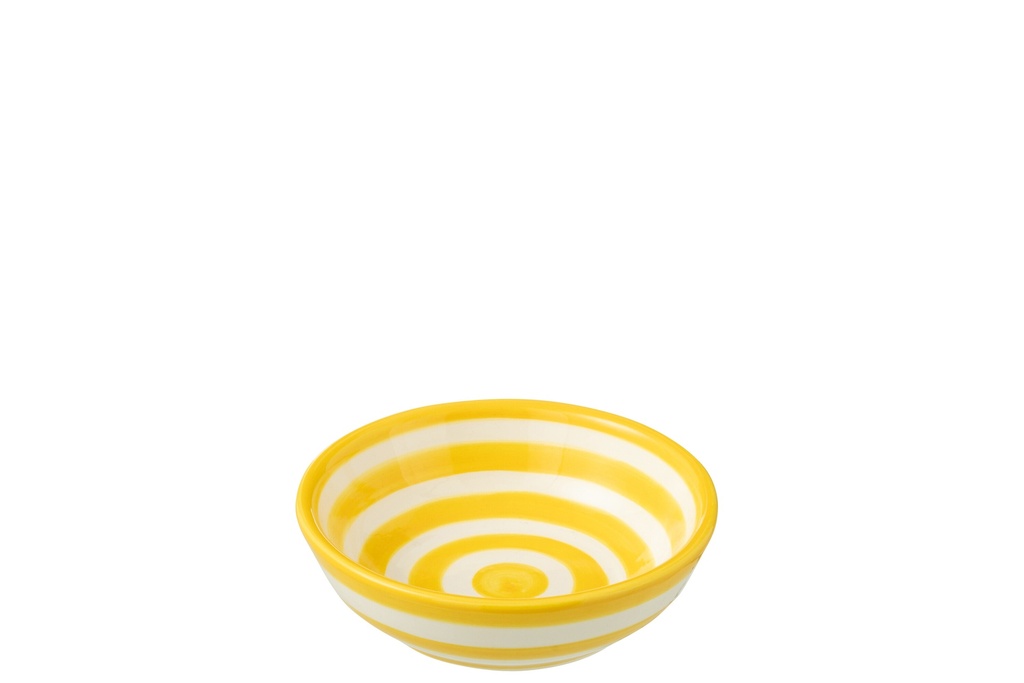 Bowl Granada Stripes Low Ceramic