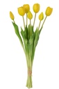 Bouquet de tulipes 7 pièces Pu jaune