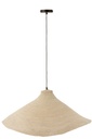 Hanging Lamp Cone Seagrass White